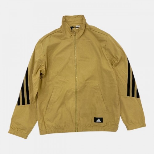 Adidas 3-Stripes Track Jacket Μπεζ Μαύρο /pre owned
